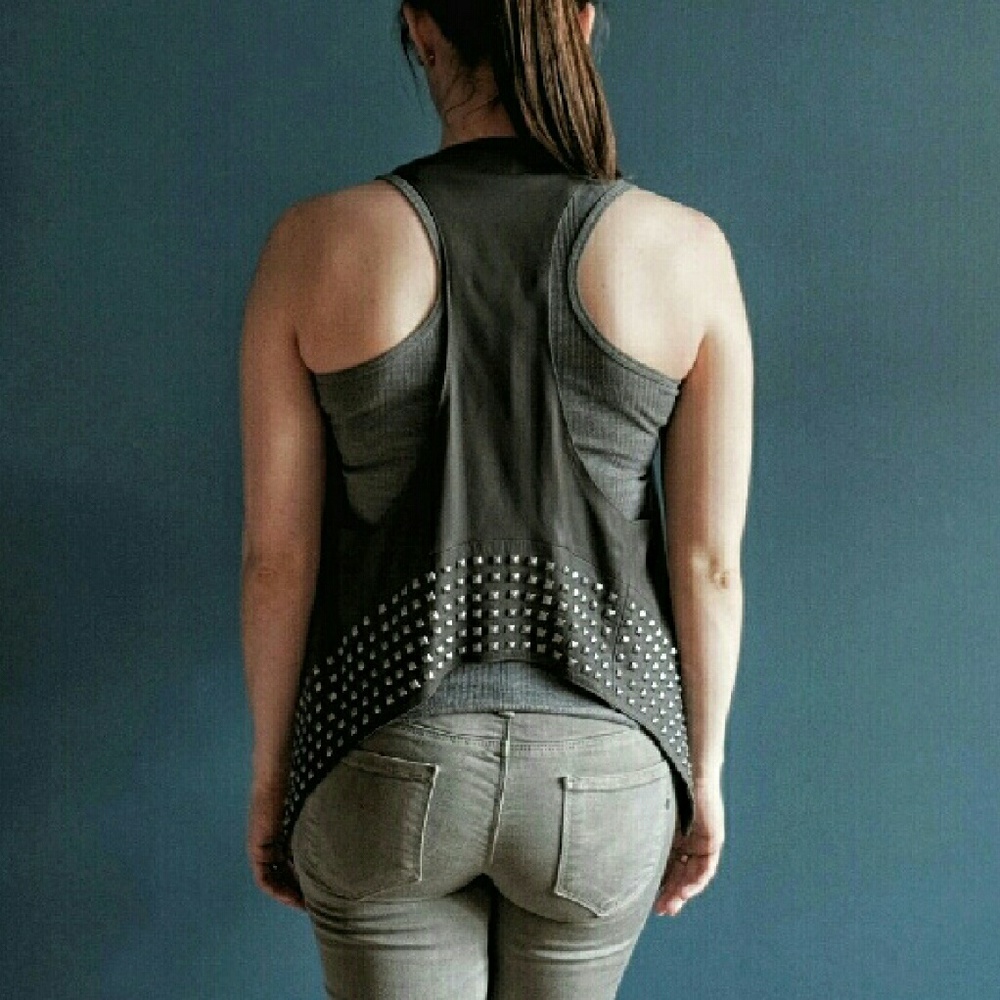 Haute Hippie Leather Vest